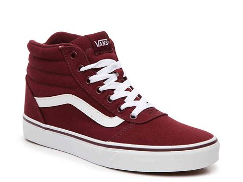 Image result for maroon high tops vans | Womens high top sneakers, Vans ...