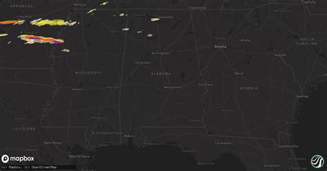 Hail Map in Alabama on March 1, 2023 - HailTrace