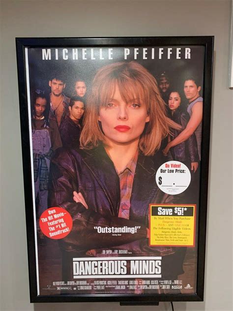 Original Vintage Movie Poster: Dangerous Minds (1995) Approx. 26" x 40 ...