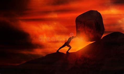 Push Rock Up Hill Stock Illustrations – 137 Push Rock Up Hill Stock ...