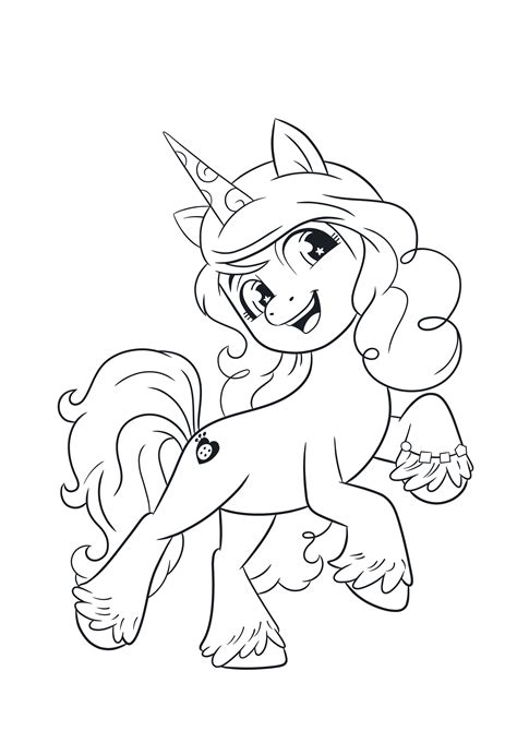 My Little Pony New Generation Colouring Pages