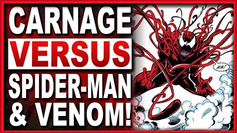 Carnage Origin Story | Carnage vs. Venom & Spider-Man (Birth of Carnage) - YouTube