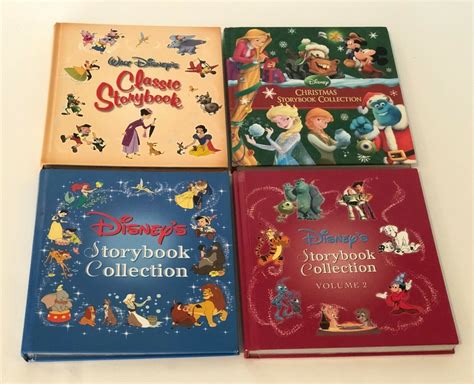 Disney Storybook Collection Book Set Multiple Stories in Each Lot of 4 Books | eBay