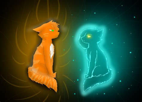 Fireheart and Spottedleaf by FarmingxPaws on DeviantArt