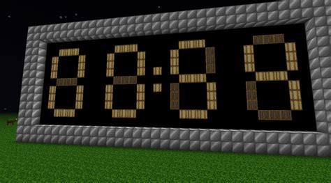 Minecraft: Redstone Countdown Clock by Shock9488 on DeviantArt