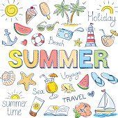 Summer in 2021 | Simple doodles, Bullet journal easy, Cool doodles