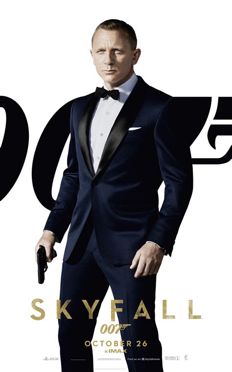 Skyfall Poster - Daniel Craig - HeyUGuys