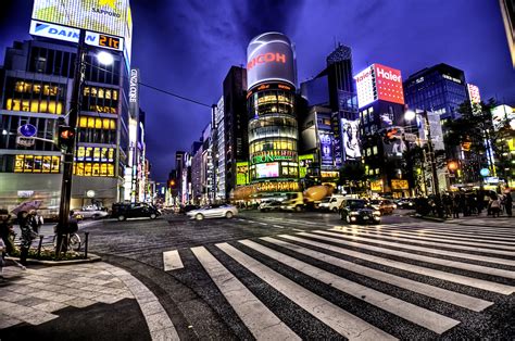 File:Ginza at Night, Tokyo.jpg