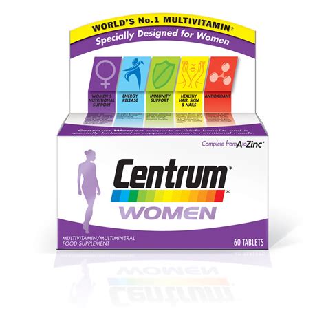 Buy Centrum Women (60 Tablets) | myvitamins.com