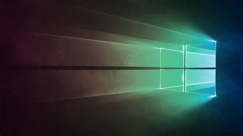 Windows 10, logo, blue, window HD Wallpaper