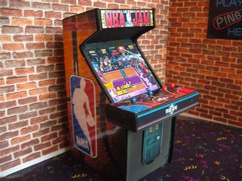 NBA JAM Miniature Arcade Machine Model 1/12th Scale