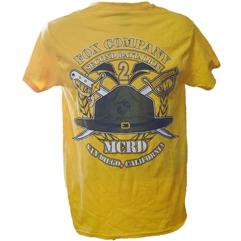 Fox Company (2nd Battalion) T-Shirt | Fox Company MCRD Shirt