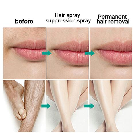 Permanent Stop Hair Growth Inhibitor Pubic Hair Repair Spray Facial Hair Remover | eBay