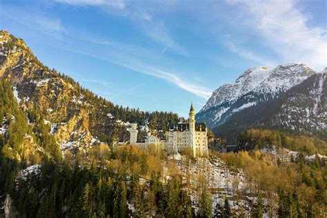 Aerial view from Neuschwanstein castle in Germany Photograph by Rick ...