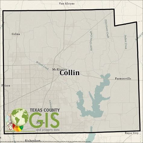 Collin County Shapefile and Property Data - Texas County GIS Data