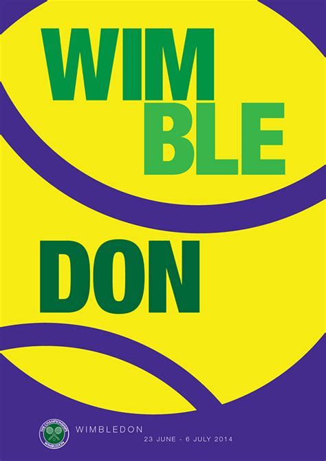 Wimbledon 2014 Poster Designs on Behance