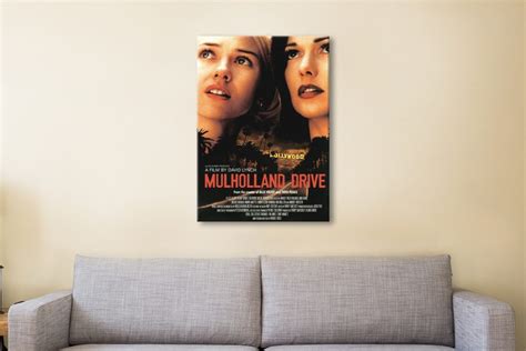 Mulholland Drive Movie Poster Print on Canvas | Wall Art for Sale Cairns