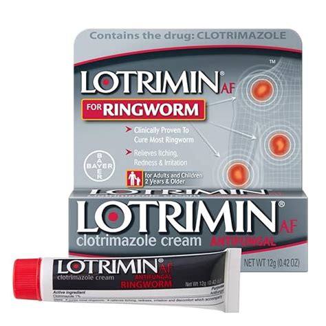 Lotrimin Antifungal Ringworm Cream 0.42 oz | Karewell | Karewell