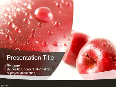 Fruit PowerPoint Templates for presentations