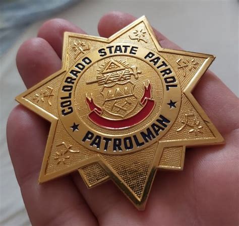 Colorado State Patrol Badge | Etsy