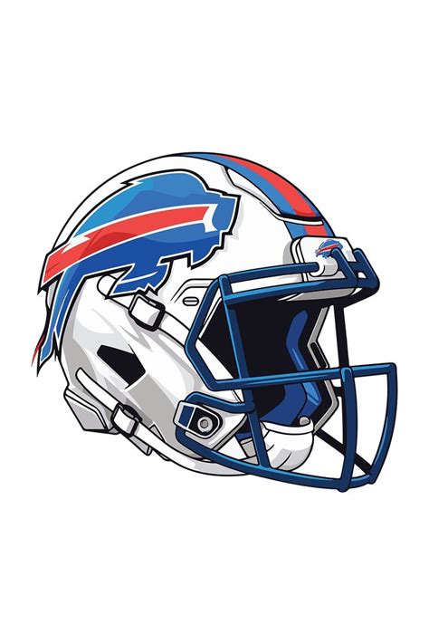 Buffalo Bills Helmet by vectrus in 2024 | Nfl cheerleaders, Buffalo bills, American football team