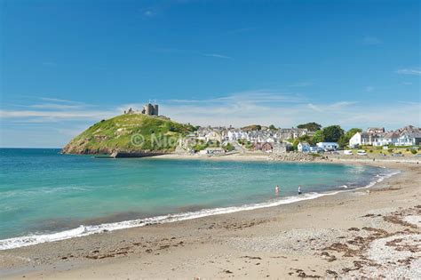 Criccieth Beach and Castle - Llyn Peninsular - Wales