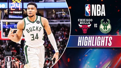 Watch Chicago Bulls Vs Milwaukee Bucks - Highlights Video Online(HD) On ...