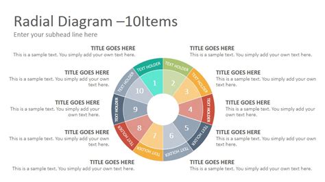 Radial Diagrams PowerPoint Presentation Template - SlideSalad