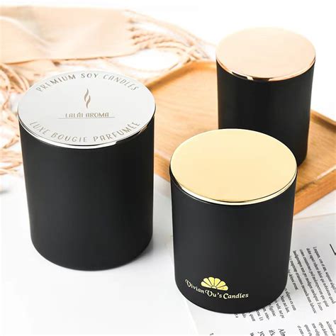 Glass Jars For Candle Making Luxury Candle Jars And Packaging With High ...