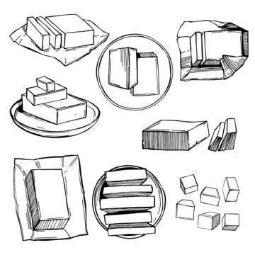 Butter Drawing PNG Transparent Images Free Download | Vector Files ...