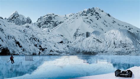 Pond Hockey on Behance