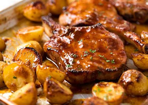 Oven Baked Pork Chops with Potatoes | Recipe | Baked pork chops oven, Baked pork chops, Baked pork