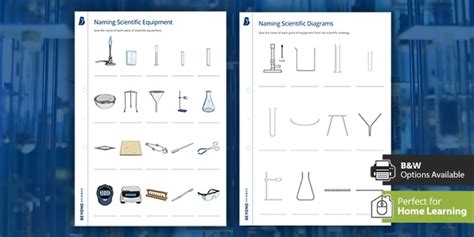 Naming Scientific Equipment Worksheet - Common Lab Equipment