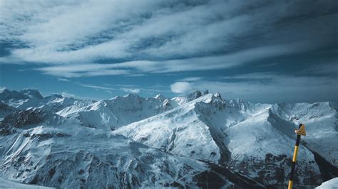 2560x1440 Resolution mountain, high, snow 1440P Resolution Wallpaper - Wallpapers Den