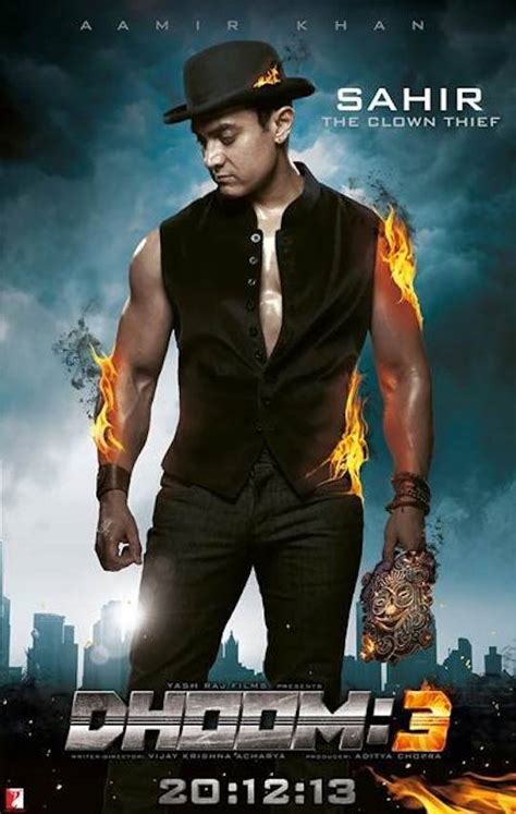 Aamir Khan Dhoom 3 Poster - XciteFun.net