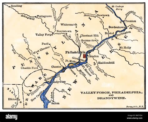 Brandywine Creek Battle Map