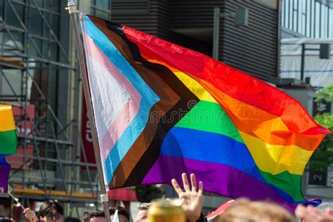 Pride Parade 2022 in Toronto Editorial Stock Image - Image of equality ...