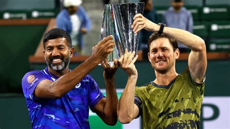 Rohan Bopanna: Tennis star becomes oldest ATP Masters 1000 champion ...