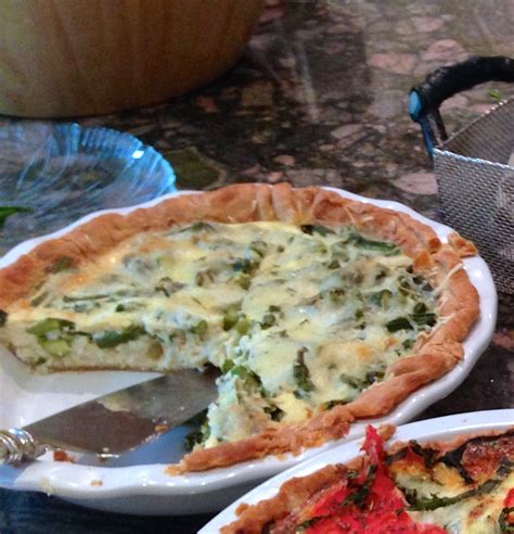 Crab and Asparagus Quiche – The Simple Celebration