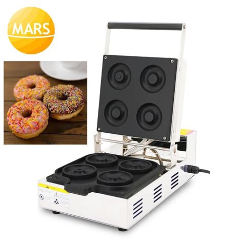 Electric 110v 220v Doughnuts Maker Baker Machine, Mini Donut Machine/Donut Maker-in Waffle ...