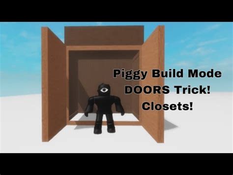 Roblox Piggy Build Mode: DOORS Closet Trick! (Read Desc) - YouTube