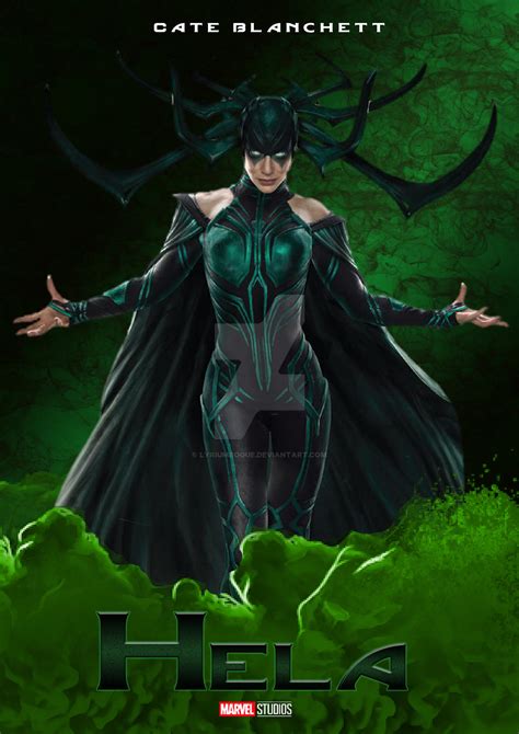 Hela Character Poster by LyriumRogue on DeviantArt