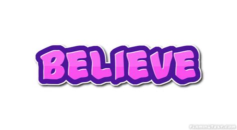 Believe Logo - LogoDix