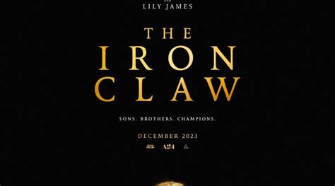 The Iron Claw Movie, a true story about the Von Erich brothers!