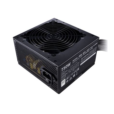 Cooler Master ATX PSU: 750W MWE White 230 V2 80Plus, 120mm Fan, Silent ...