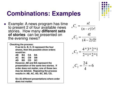 PPT - Combinations & Permutations PowerPoint Presentation, free download - ID:5098163