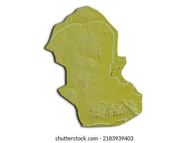 Gombe State Nigeria Map Shaded Relief Stock Illustration 2183939403 ...