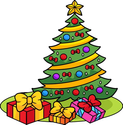 Animated Christmas Trees Clipart