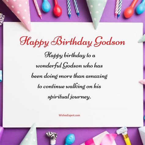 30 Amazing Birthday Wishes For Godson