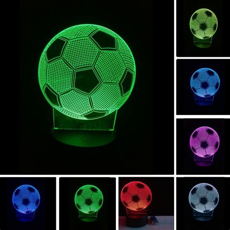 Football Ball LED Nightlight | Night light, Soccer ball, Football ball